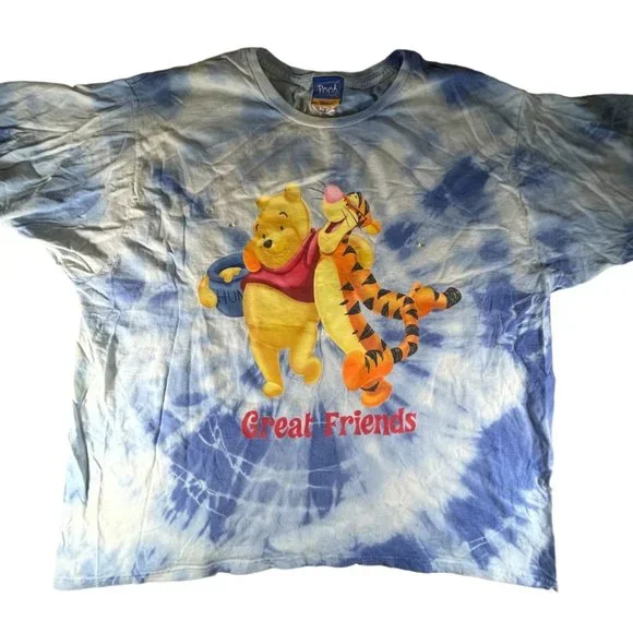 Disney Tops Winnie The Pooh Tigger Tie Dye Womens Vintage